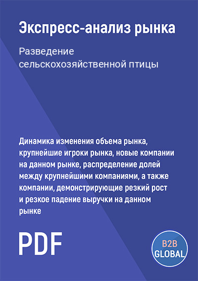 Маркетинговый анализ рынка «Разведение сельскохозяйственной птицы»