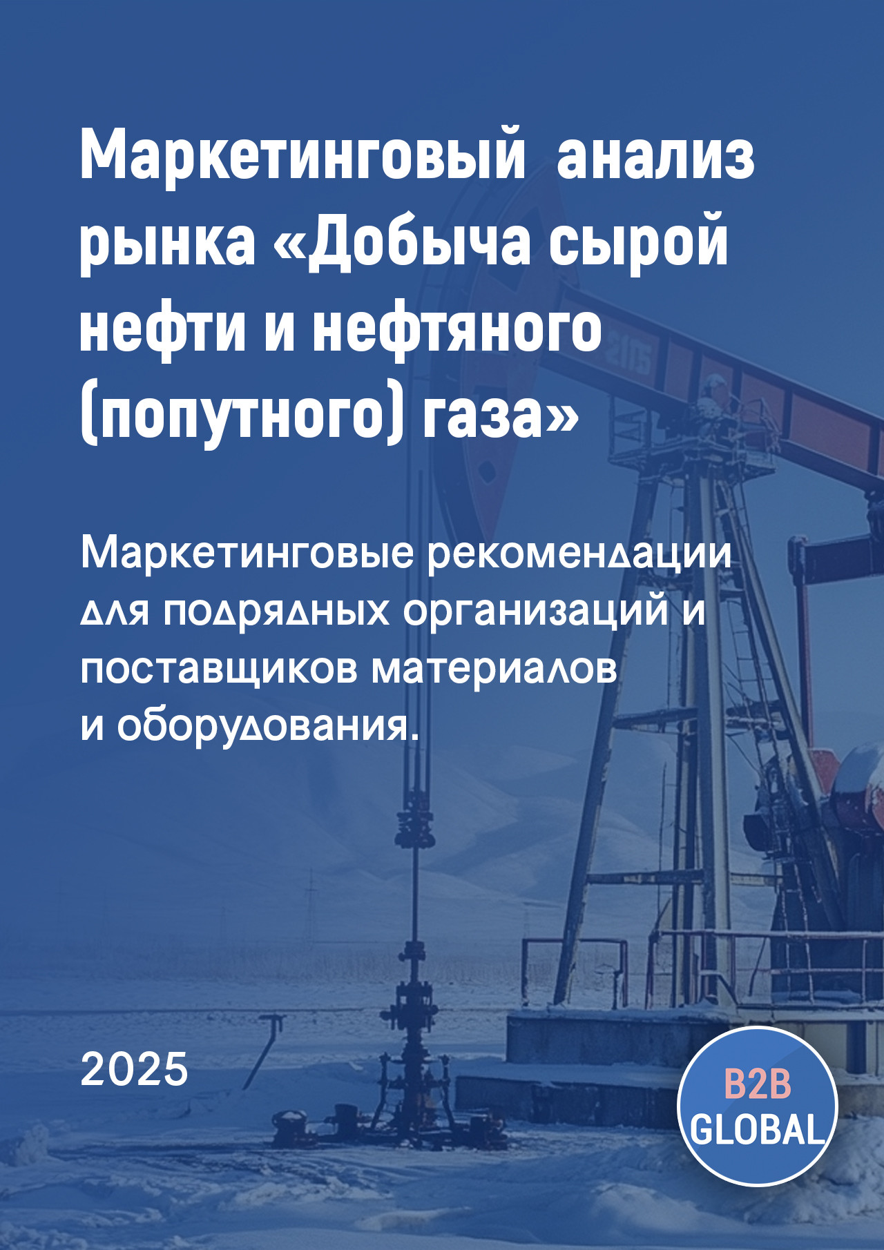 Маркетинговый анализ рынка «Добыча сырой нефти и нефтяного (попутного) газа»